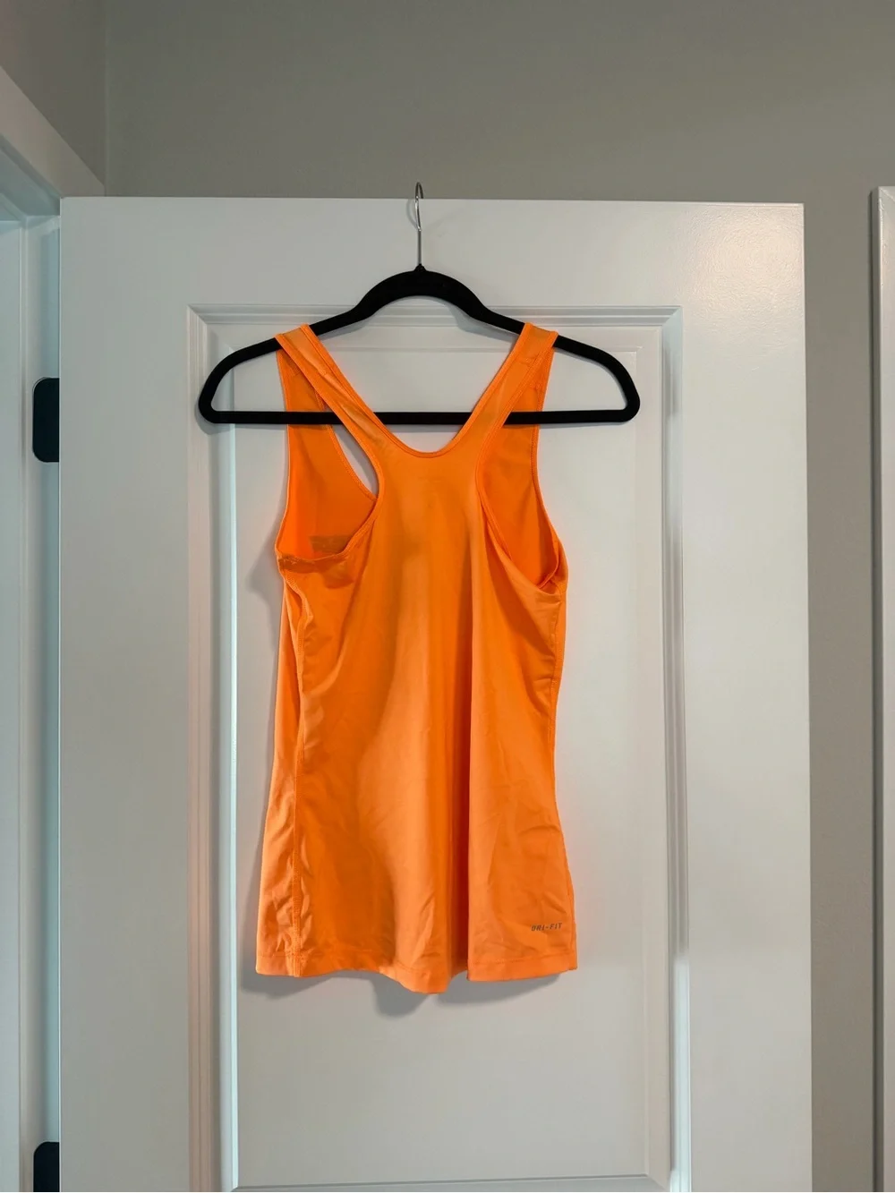 Nike Pro Orange Dri-FIT Racerback Tank Small
